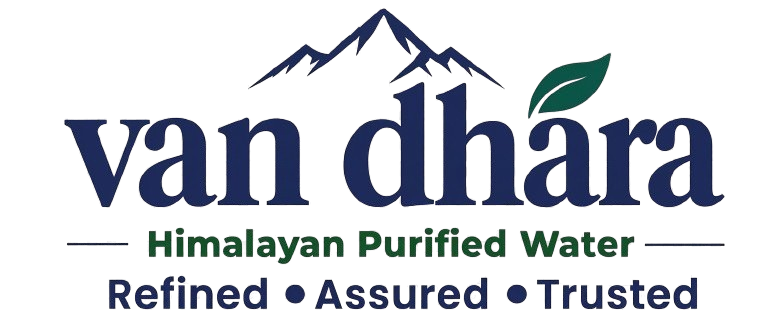 Van Dhara – Himalayan Purified Water. Refined, Assured, Trusted.